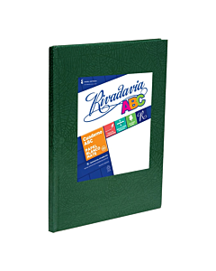 Cuaderno Rivadavia ABC 19 x 24 Cm. Rayado Verde Araña x 98 H