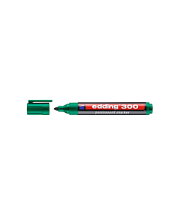 Marcador Edding E-300 Permanente Verde